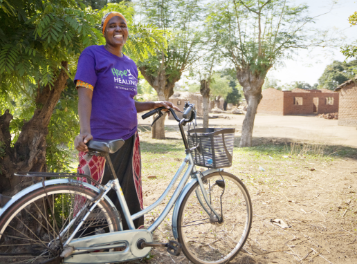 Bicycle for Community Rehabilitation Workers